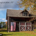 NW CT flag barn